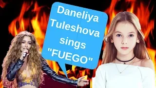 DANELIYA TULESHOVA sings ELENI FOUREIRA'S  "FUEGO" (ESC)