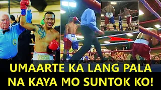 Nagtigas-tigasang Mexican boxer, Bagsak kay Mercito "No Mercy" Gesta!