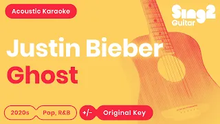 Justin Bieber - Ghost (Karaoke Acoustic)