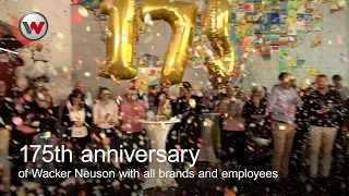 What a party! 175th anniversary of Wacker Neuson with all brands and employees
