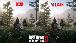 Red Dead Redemption 2 on RTX 2070 (ULTRA) (DirectX12 vs Vulcan)