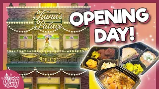 Tiana's Palace FOOD REVIEW at Disneyland | OPENING DAY
