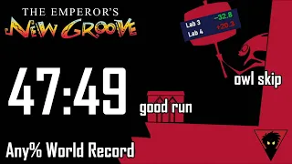 Emperor's New Groove - Any% World Record - 47:49