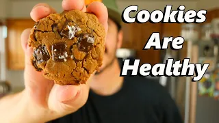High Protein Chocolate Peanut Butter Cookie