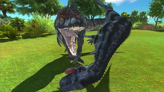 The epic journey of Majungasaurus & Giganotosaurus! - Animal Revolt Battle Simulator