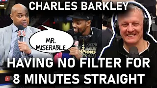 Charles Barkley Having no Filter for 8 Minutes Straight REACTION | OFFICE BLOKES REACT!!