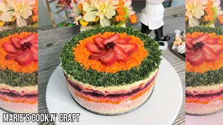 No Oven No Problem! The Best and Unique Super Easy Salad Cake That You Will Never Forget!