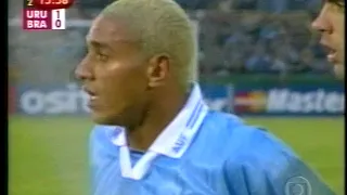 QWC 2002 Uruguay vs. Brazil 1-0 (01.07.2001). Full Game (part 3 of 4).