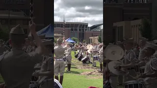 Fightin’ Texas Aggie Band playing the Aggie War Hymn - Final Review 2023 #aggieband #tamu #drums