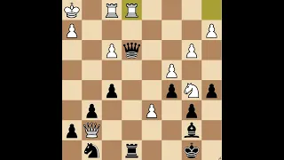 Black to play & mate in 3! #chess #shorts #chesspuzzle #chessgame #chesstactics #viral #short #reels