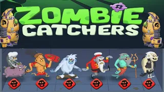 Zombie Catchers ALL BOSS CATCH 🔥 IN ONE VIDEO. ZOMBIE CATCHERS
