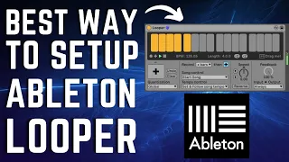 How to set up LOOPER within Ableton Live SUPER FAST