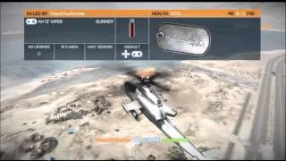 BF3-How to destroy a helicopter with a jet