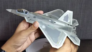 Unimax F-22 Raptor 1:72 Diecast Full Review (Hobby Master Scale)