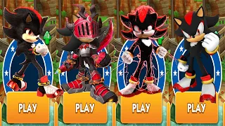 Sonic Dash - Shadow vs Movie Shadow vs Dragon Hunter Lancelot vs All Bosses Zazz Eggman Gameplay