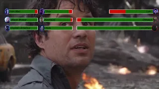 Avengers Final Battle with healthbars 3/6 (Edited By @GabrielDietrichson)