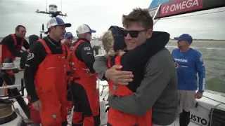 Crossing the Volvo Ocean Race Finish Line