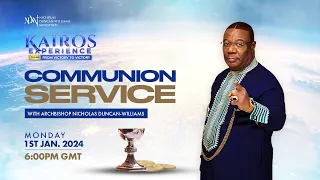 2023 KAIROS EXPERIENCE: COMMUNION SERVICE WITH ARCHBISHOP DUNCAN-WILLIAMS