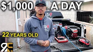 22 Year Old Detailer Making $1,000 A Day