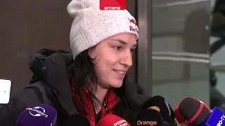 Discursul Cristinei Neagu, în momentul în care şi-a anunţat retragerea de la naţionala României