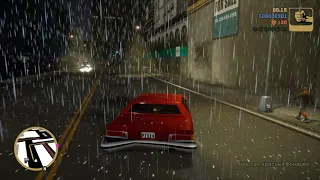 GTA 3 Definitive (Баг, широкая тачка,дождь)