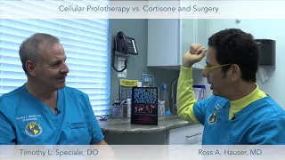 Cellular Prolotherapy vs. Cortisone and Surgery