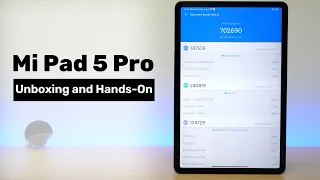 Xiaomi Mi Pad 5 Pro Unboxing and Hands-On