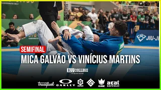 Mica Galvão vs Vinícius Martins   -  Campeonato Brasileiro 2024 -   CBJJ - IBJJ  - SEMIFINAL
