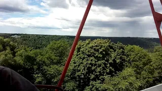 Sigulda, atop the 'Panorama Wheel' ferris wheel / Sigulda, uz Panorāmas Rata 1