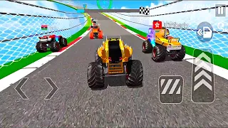 Monster Truck Mega Ramp Extreme Racing - Impossible GT Car Stunts Driving - #22 - Android Gameplay