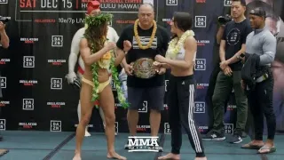 Bellator 213 Ceremonial Weigh-ins - MMA Fighting