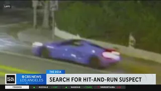 Police release new image of vehicle connected to deadly hit-and-run in Hollywood