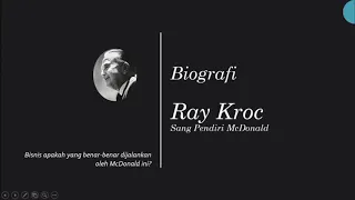 Biografi Ray Kroc, Kisah Sukses McD dan Kisah Pilu Founder McD | FCFTV BIOGRAFI TOKOH