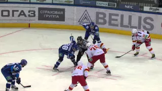 Jokerit @ Dinamo Minsk 03/01/2015 Highlights / Динамо Мн - Йокерит 0:5 (1-2 в серии)