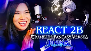 2B is coming to Granblue Fantasy Versus : Rising !!!! REACT live from Japan + Infos (Subs available)