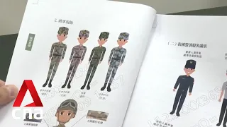 Taiwan's updated defence handbook for citizens includes tips on identifying Chinese soldiers