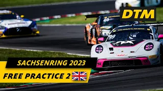 DTM Free Practice 2 | Sachsenring | DTM 2023 | Re-Live