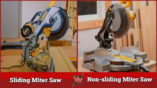 Sliding vs Non Sliding Miter Saw