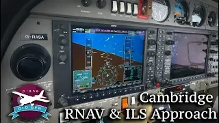 DA42 MEIR Training - Cambridge RNAV & ILS App | IFR Flight Vlog