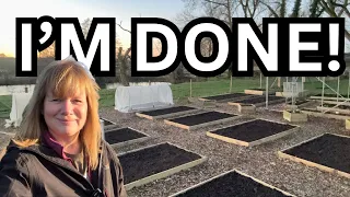 ALLOTMENT IS FINALLY FINISHED | JANUARY SOWINGS