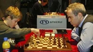 Magnus Carlsen Beats Kasparov's Slav Defense 😱 ... Almost (Magnus Carlsen vs Garry Kasparov)