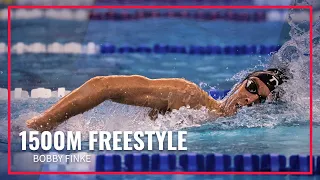 Bobby Finke swims 14:45.72 in the 1500 Freestyle | Phillips 66 International Team Trials