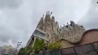 Live At Sagrada Familia Barcelona, Spain | Live coverage #Barcelona #Historicalplaces #Europe #spain