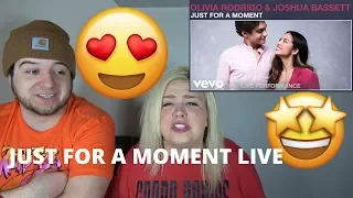 Just for a Moment (Live Performance) | Vevo | COUPLE REACTION VIDEO