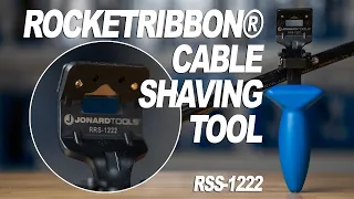 Jonard Tools RocketRibbon® Cable Shaving Tool (RRS-1222) Product Video