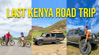 OUR LAST ADVENTURE IN KENYA | Cycling in a National Park!