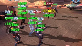 SWGOH Rebel Assault Tier II Completed Feb 24 2020