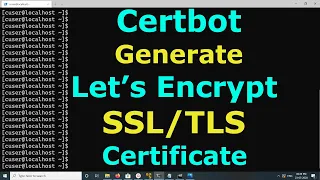 How to Install Certbot and Generate Let’s Encrypt SSL/TLS Certificate on Ubuntu 20.04 18.04