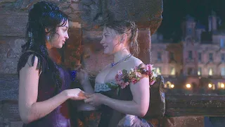 Mabel & Honoria | Kissing Scene | The Buccaneers 2023 _S01 E03