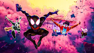 The Spider-Men save Mumbattan | Spider-Man: Across the Spider-Verse | CLIP